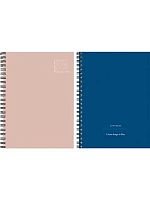 Тетрадь 48л. (клетка) Проф-Пресс спираль "Однотонный дизайн-11" Т48-0143 софт-тач