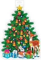 0.0-35-5008 Плакат "Ёлочка" фигурн. (МО)