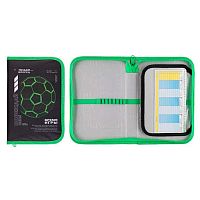 Пенал 1отд. 200*130*30 КОКОС "Мяч 3D" ПО-41/240190 картон,ткань,откид.планка