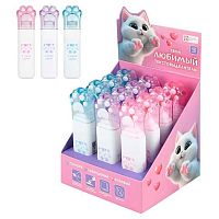 Маркер текст. ФЕНИКС "Пушистые лапки" 72271 (голубой,розов.,сирен.) скошен.