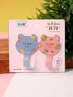 Крючок с липким краем АЛЕФ "Я в порядке" 701HI (2шт),нагрузка 2кг