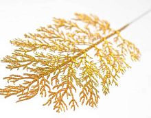 Ветка-лист водоросли мерцающий золото ФРФ 4.219 (1010237)