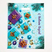 Пакет проб. 38*47 ПВД НГ Подарки лам.