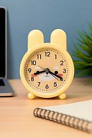 Часы-будильник АЛЕФ "Bunny" HR-8085-1 жёлтый,13,5*10,4см