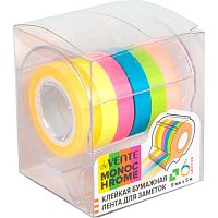 Кл.бумажная лента  8мм*5м deVENTE  6цв.*6рул. "MonoChrome" 2010531 в диспенсере с отрезным ножом