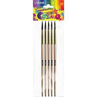 Кисть белка № 6 круглая deVENTE "Cosmo" 8073342 дерев.ручка