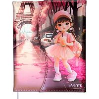 Дневник 1-11кл. deVENTE тв.обл. "Chic City Girls" 2020673 кож.зам.,поролон,бел.бум.,магн.створка