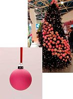 Игрушка ёлочная РУССКИЙ ШАР "Шар" РШ3015 пластик.,10см,матовый,№215