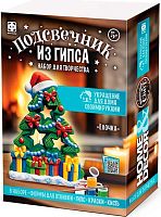 Набор д/творчества Фантазер Подсвечник из гипса "Ёлка" 706201