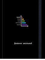 Дневник 1-11кл. Проф-Пресс тв.обл. "Забавный дизайн на чёрном-6" Д48-9542 глянц.лам.,с резинкой