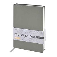 Ежедневник н/д А5 128л. BV кож.зам. "Каррара. Серый" 3-775/07