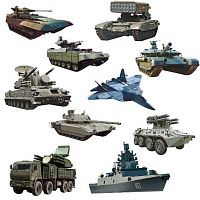 Комплект украшений СФЕРА "Броня крепка и танки наши быстры" КС-15784 (10шт.) на скотче