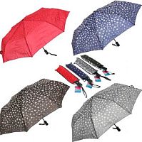 Зонт автомат Ultramarine "Рейна" 545-0330 женск.,8спиц,d-115см,в слож.виде 28см,микс 4цв.