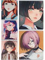 Тетрадь 48л. (клетка) Проф-Пресс "Портретное фото Аниме" 48-2424 цв.мел.обл.,лён