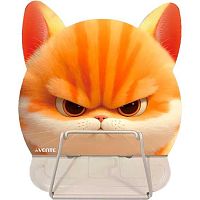 Подставка для книг deVENTE "Angry Cat" 8063622 металл.,в форме кота,17*18,5см