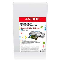 Плёнка д/ламинирования 303*426мм 125мкм deVENTE 100л. 4122330