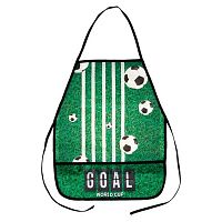 Фартук д/труда ПЧЕЛКА ФДТ-3 "Футбольное поле" печать на ткани,карм.