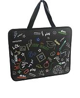 Папка пластик,с ручками А4 ПЧЕЛКА ПМ-А4-26 "Клёвая школа" д/тетрадей