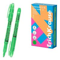 Маркер текст. EK Visioline V-15 "Neon Shine" 63546 зелёный,скош.,0,6-3,5мм