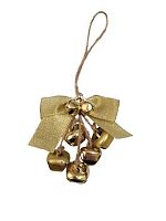Подвесное украшение НГ ФЕНИКС MAGIC TIME "Золотые бубенчики" 91038 п/э,полистир.,метал.