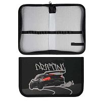 Пенал 1отд. 190*110*30 КОКОС "Drifting car" ПО-021/261728 карт.,софт-тач