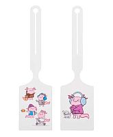 Набор бирок д/сумок и багажа ДПС 3238.АКС/2-100 белые (2шт.)