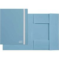 Папка на резинке А4 deVENTE "sigNATURE" 3070502 сумеречно синяя,пластик,650мкм,вертик.резинка