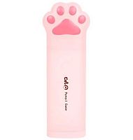 Пенал пластик. Darvish 185*70*35 "Лапка" SR-15092PN розовый