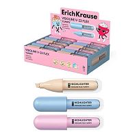 Маркер текст. EK Visioline V-23 "Flex Yummy" 63554 гибкий наконечник,асс.