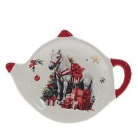 Подставка д/чайных пакетиков REMECO Символ года 2026 "Лошадь" 825357 керамика