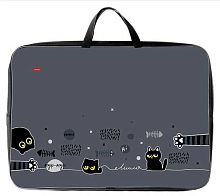Сумка-планшет А3 ХАТ "Кошмарики" 33105 текстиль,с ручками