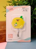 Крючок с липким краем АЛЕФ "Лимон 857" 3399D-02 жёлтый,нагрузка 2кг