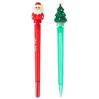 Ручка шар. Darvish "Новогодняя" DV-13782 синяя