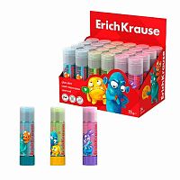 Клей-карандаш 15гр. EK EasyStick "Jolly Friends" 60911 цветной,асс.