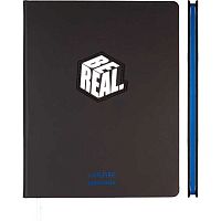 Дневник 1-11кл. deVENTE тв.обл. "Be Real" 2020670 кож.зам.,син.срез,бел.бум.,аппл.,шелкогр.