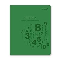 Тетрадь предм. 48л. SVETOCH пластик.обл. "Яркость по расписанию-Алгебра" Т288 (01859) (клетка)