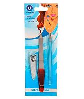 Набор маникюрный "Ультрамарин-Ваши ручки" 3пр.(триммер,кусачки,пилка метал.) 865-954