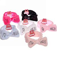 Повязка на голову "Кокетка-I'm Angel" 486-069 микс 4цв.,6,5*16см