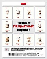 Комплект тетрадей предм. 24л. ХАТ "Я люблю учиться" со.справ.инф.,обл.мел.бум.(10шт.)