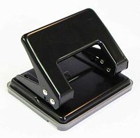 Дырокол  20л. EK Quadro 4668 чёрный