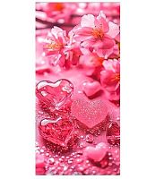 Конверт д/денег Праздник "Цветы и сердечки" 50001955