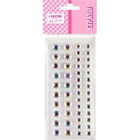 Стразы декор. самокл. deVENTE 8002581 переливающиеся,акрил.,6,8мм,48шт