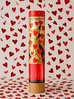 Хлопушка пневмат. АЛЕФ 30см "Рубиновая любовь" CM001