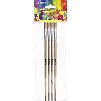 Кисть щетина №16 плоская deVente "Cosmo" дер. ручка 8073308