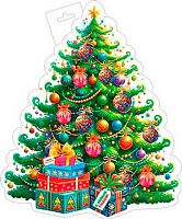 0.0-35-5030 Плакат "Ёлка" фигурн. (МО)