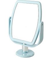 Зеркало настол. Darvish DV-H-1263 прямоуг.,13*15,8см,двустор.,пластик,на ножке,асс.