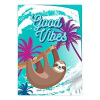 Папка-уголок А4 ФЕНИКС "Ленивец" 50966 полипропилен,1отд.