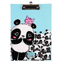 Клипборд А4 КОКОС "Панда" 231997 глянц.лам.