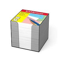 Блок д/заметок 90*90*90мм EK 4458 белый, в пластик.боксе