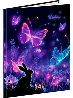 Дневник 1-11кл. Проф-Пресс тв.обл. "Светящиеся бабочки" Д40-9533 глянц.лам.
